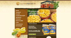 Desktop Screenshot of glutenmentesbt.hu